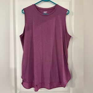 Lands' End Women's Mauve Sleeveless Top